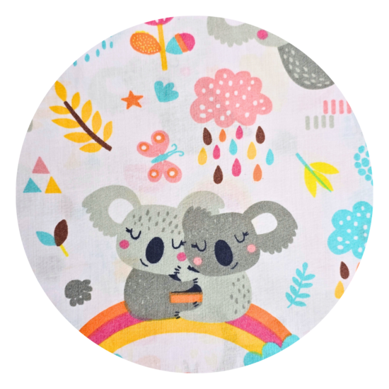 "Koalas mīļojas" 70x140